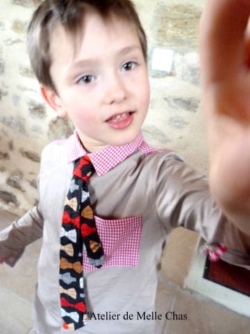Chemise  garçon - 8 ans - Extrait de Carnet de couture Boys and Girls
