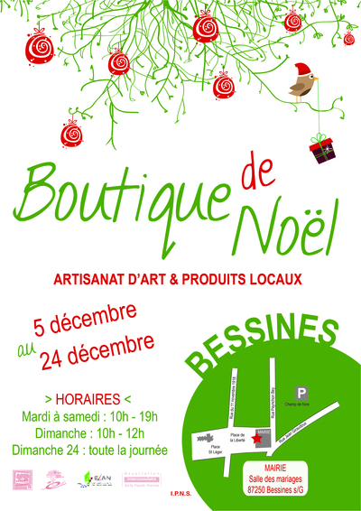 boutique de noel bessines